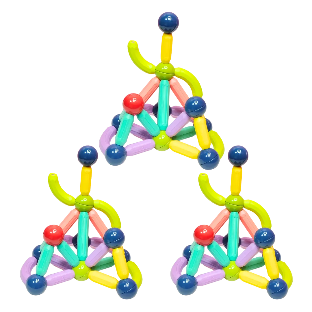 Creative Build Magnetic Sticks Blocks Set