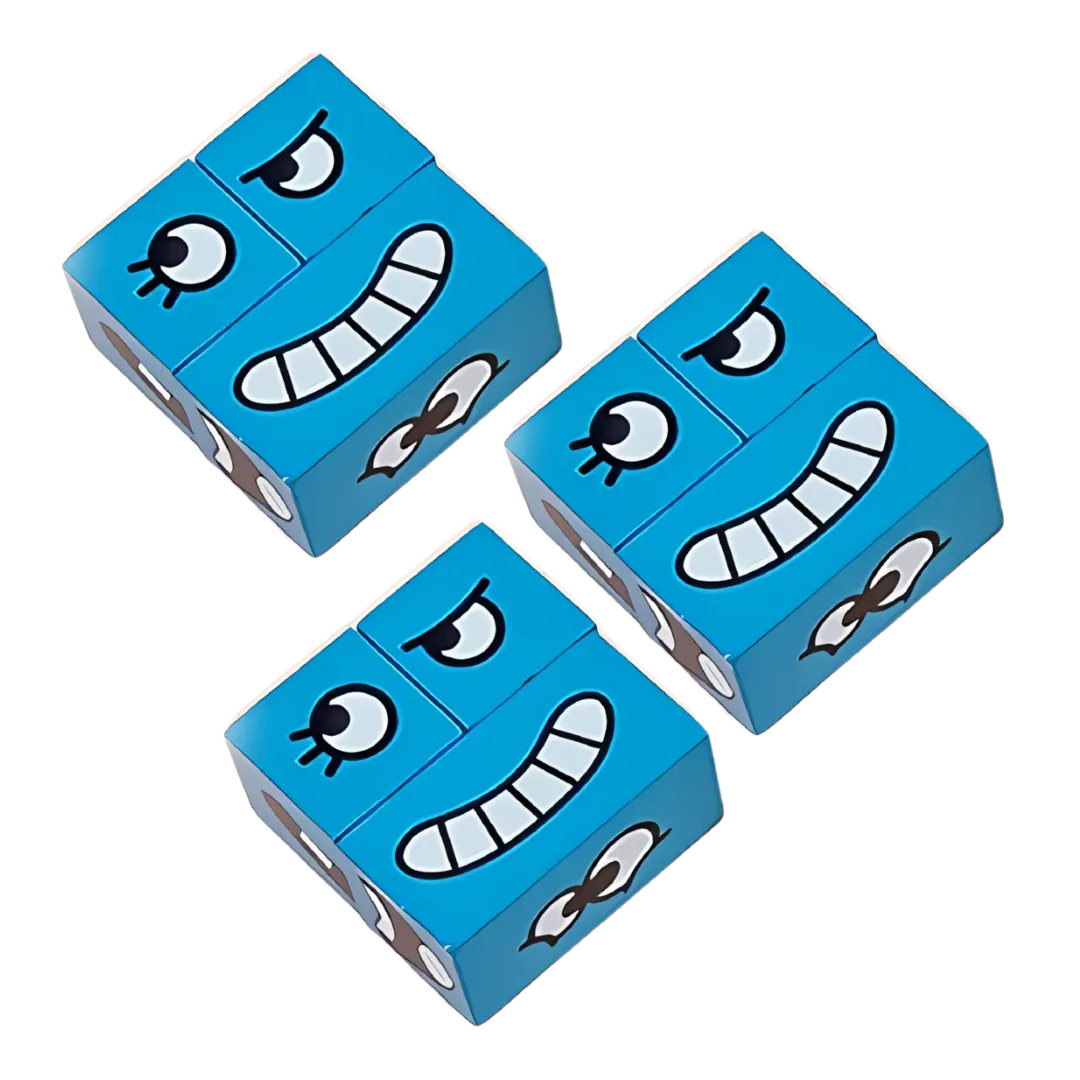 Emoji Cube Face Change Game for Kids