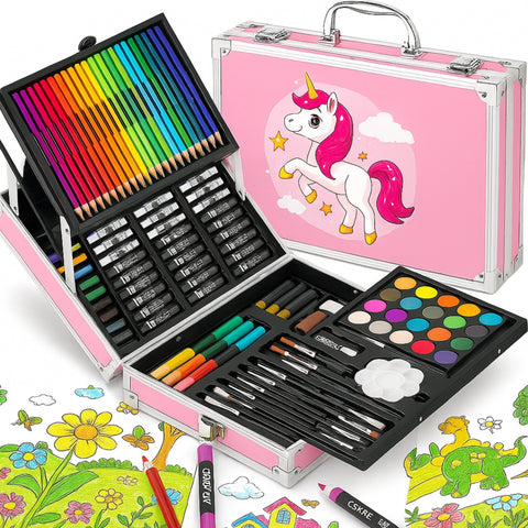 Drawing Kit Pen Artist 145 Pcs Color Set