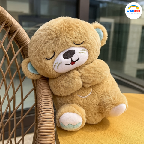 Breathing teddy soft toy for kids