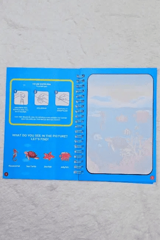 Reusable Water Magic Book