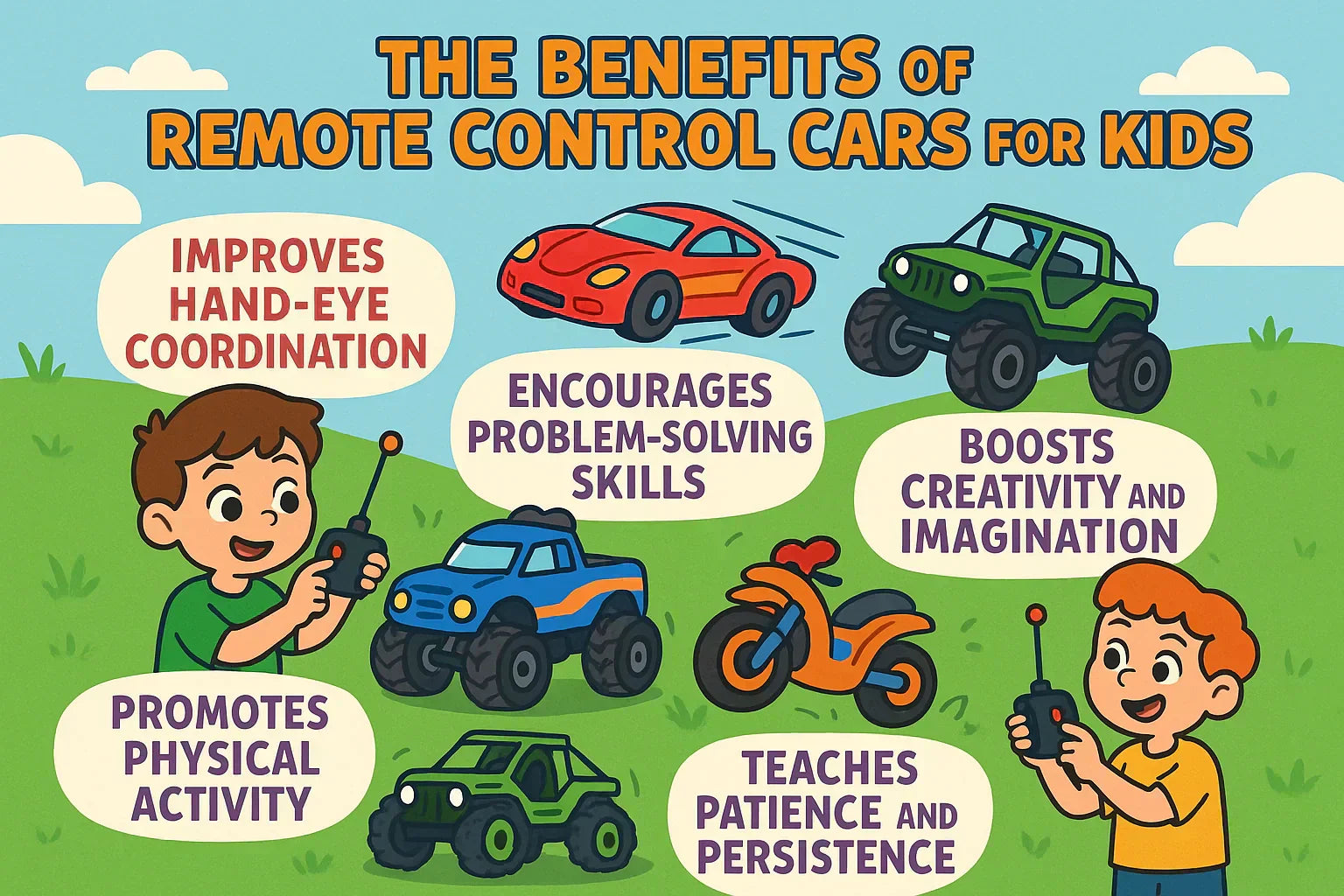 Benefits of Remote Control Cars for Kids' Motor Skill Development ...