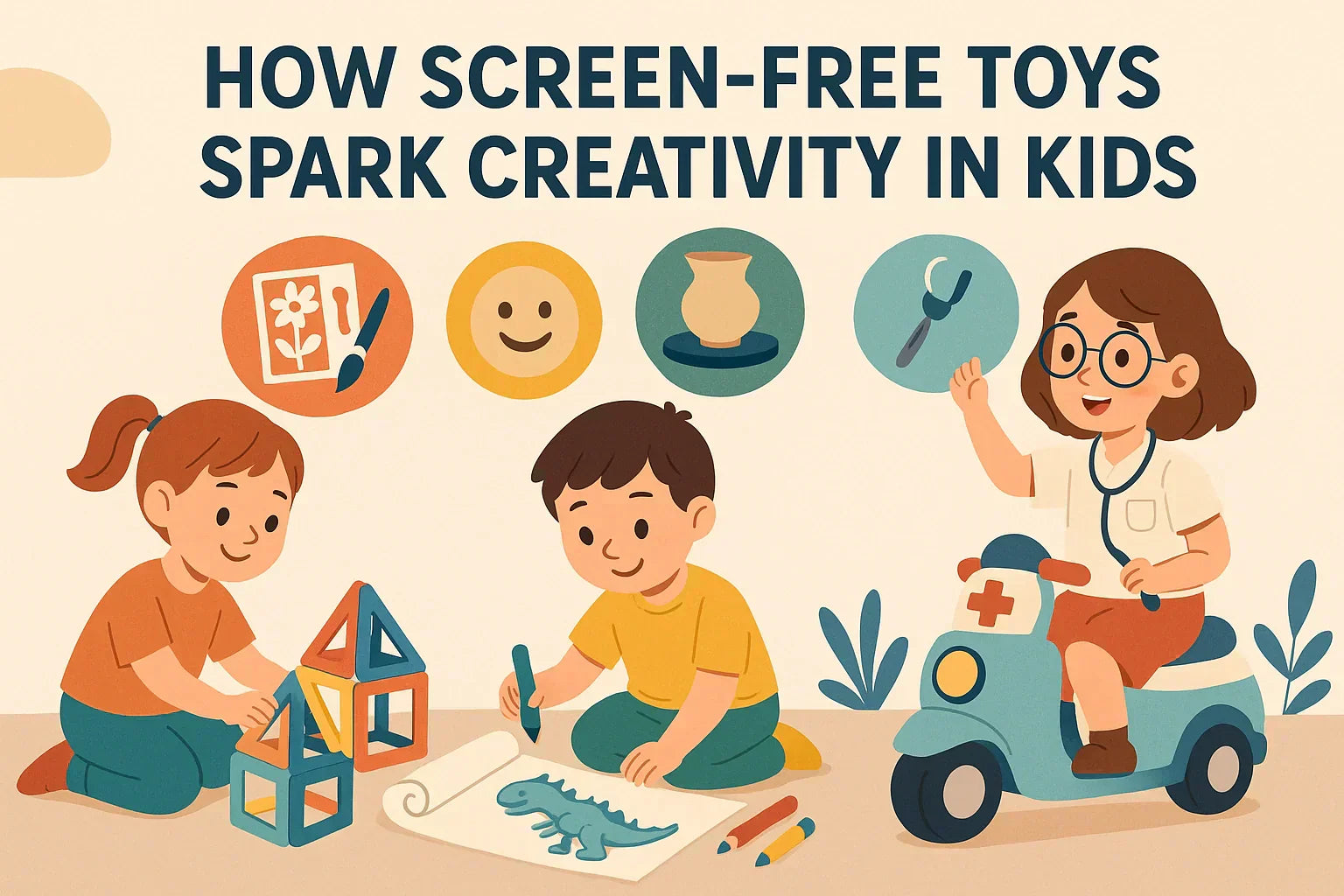 How Screen-Free Toys Spark Creativity in Kids