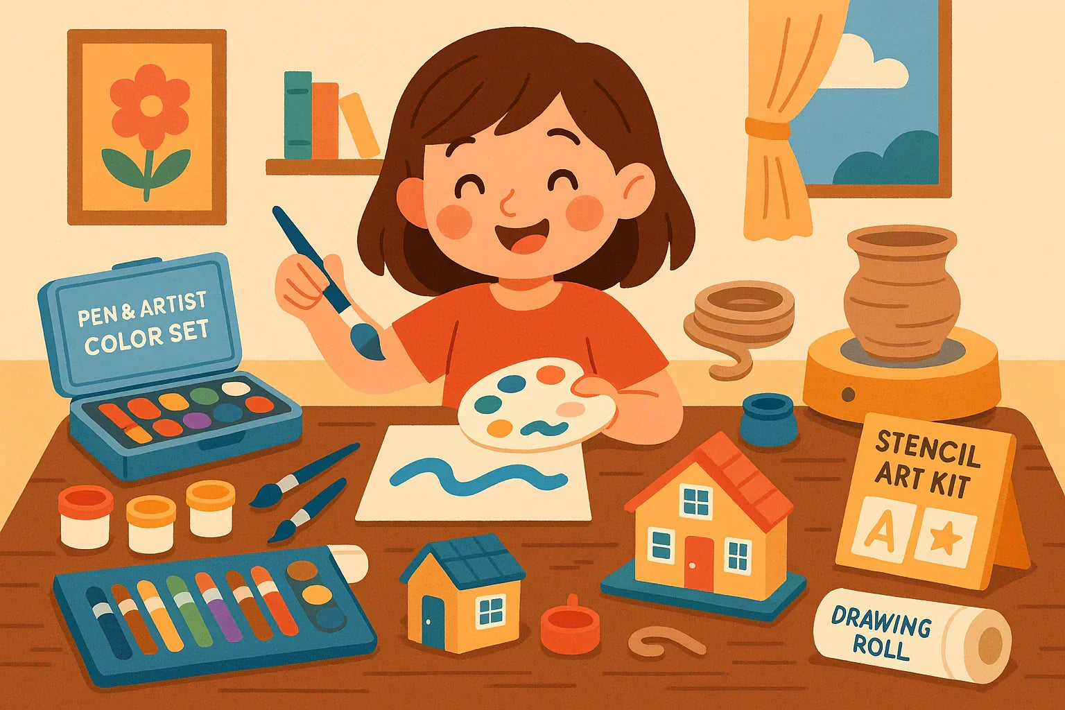 Incorporating Arts and Crafts Kits into Your Child's Routine