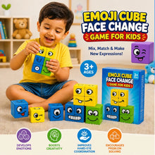 Emoji Cube Face Change Game for Kids
