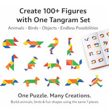 Tangram Brain Booster Puzzle for Kids  - Magnetic Puzzle for Kids