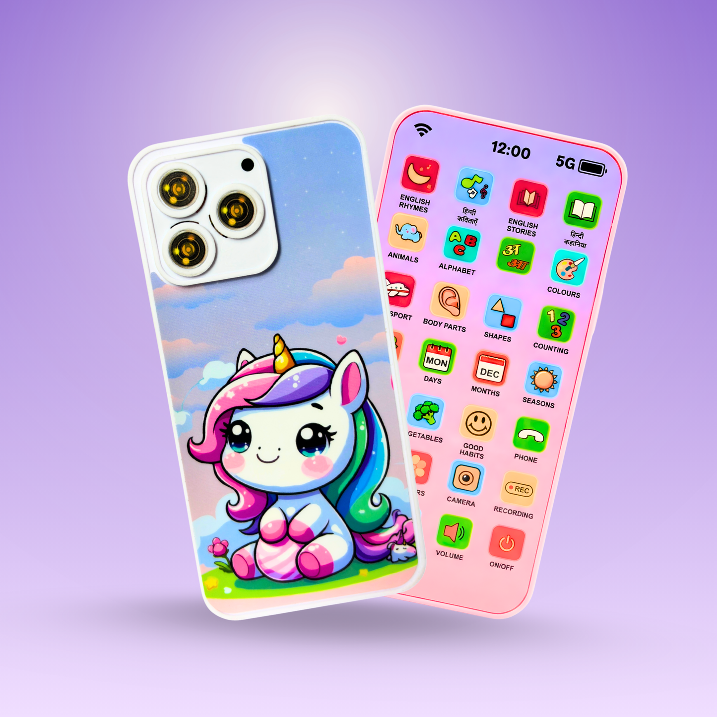 Kids Interactive Learning Phone
