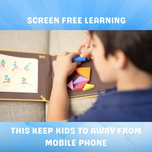 Tangram Brain Booster Puzzle for Kids  - Magnetic Puzzle for Kids