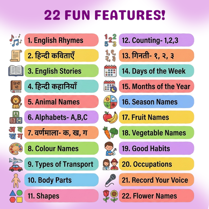 Kids Interactive Learning Phone