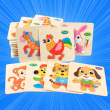 Kids Wooden Painting Stencil kit