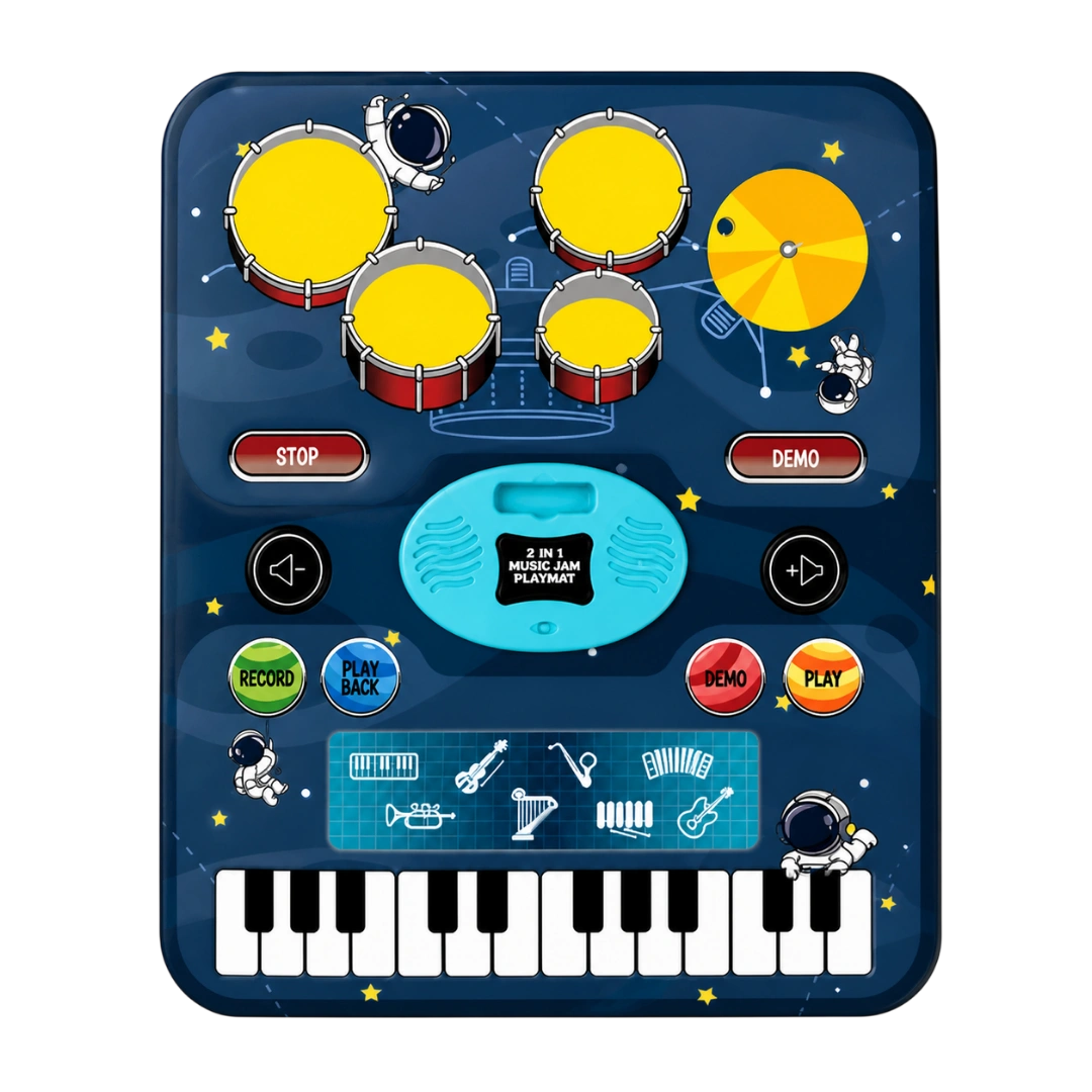 2 In 1 Musical Jam Playmat