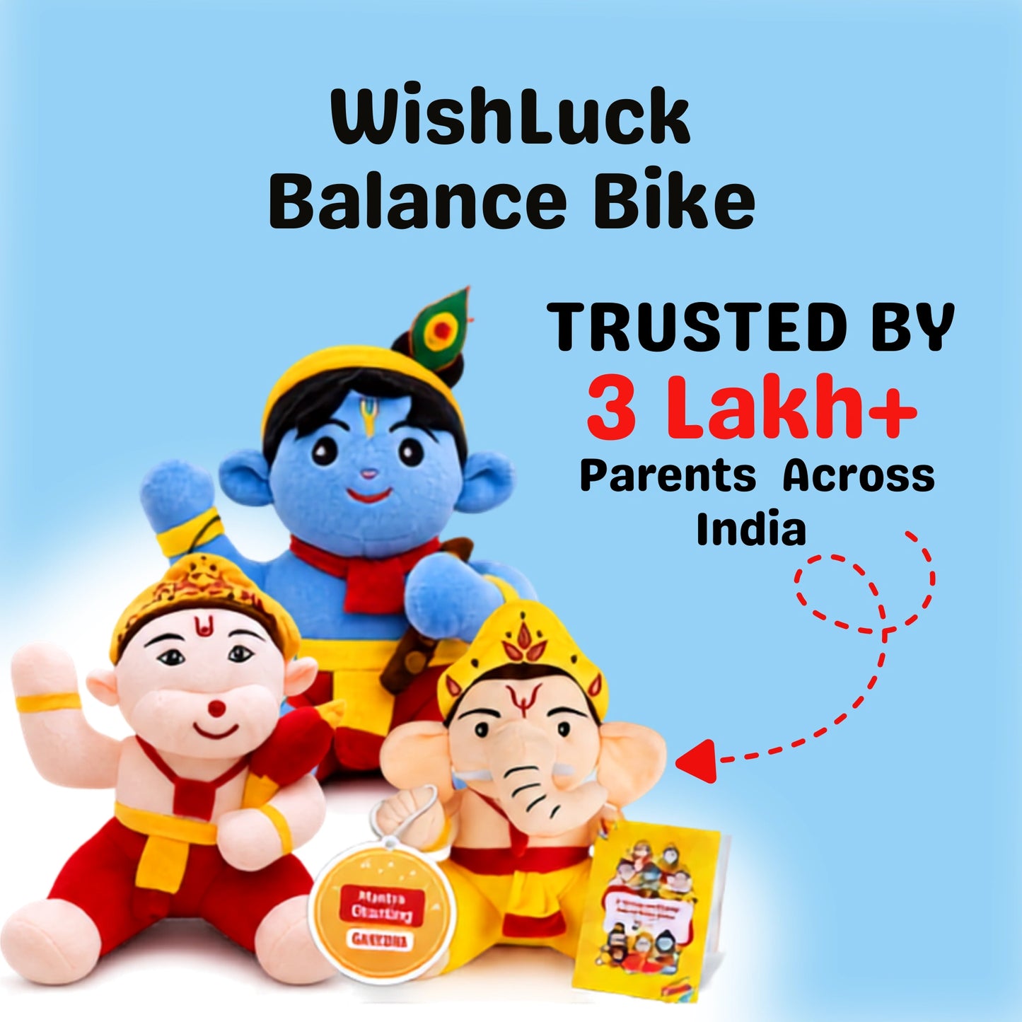 Little Krishna Soft Toy with Chanting Sound | Divine Baby Gopal Plush