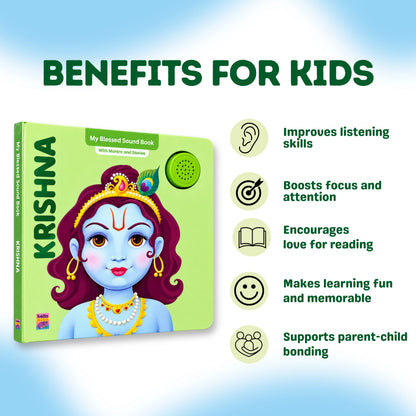 Krishna Mantra & Story Sound Book for Kids