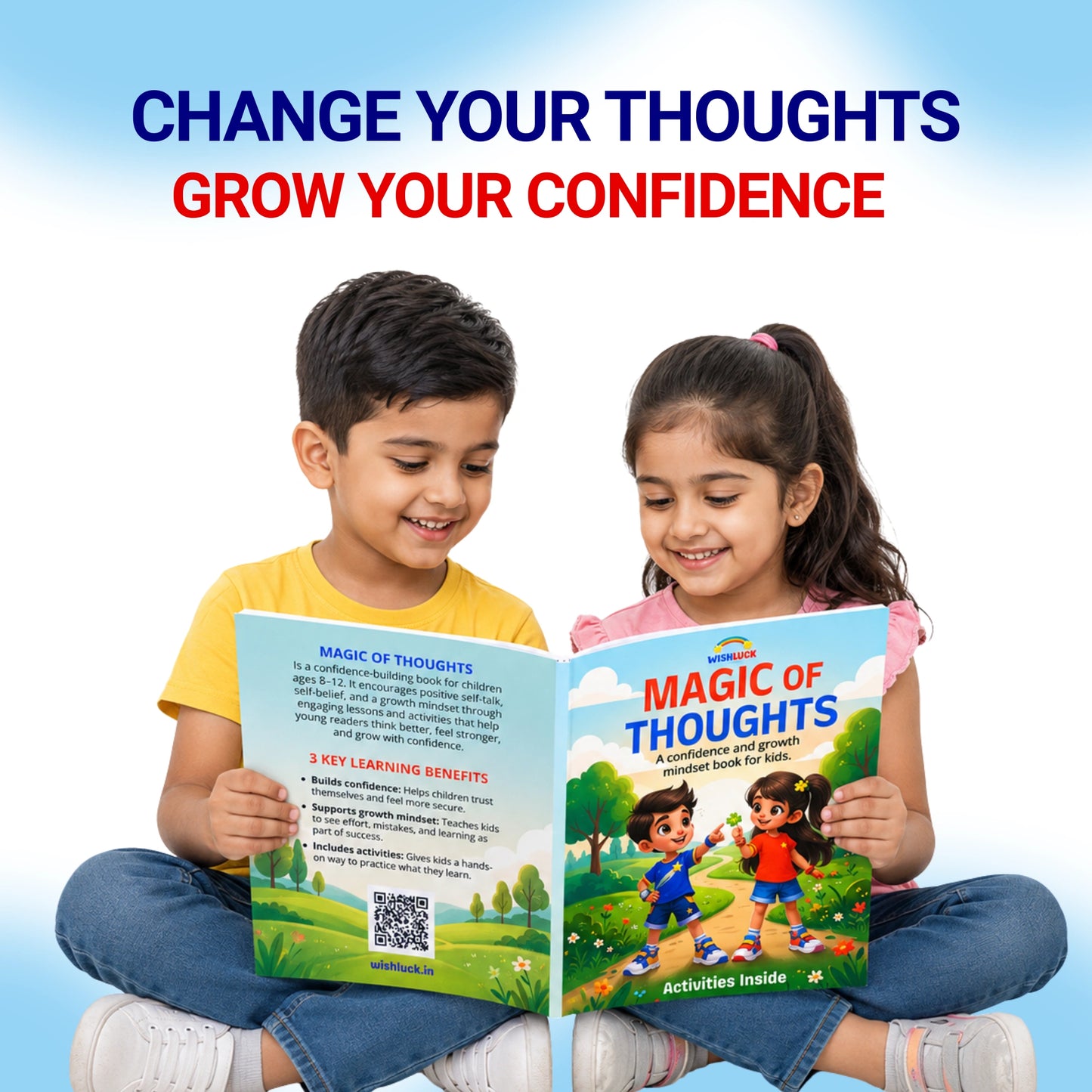 Wishluck Magic of Thoughts – Positive Thinking Book