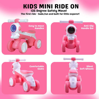 Astronaut Shape Balance Bike for Kids