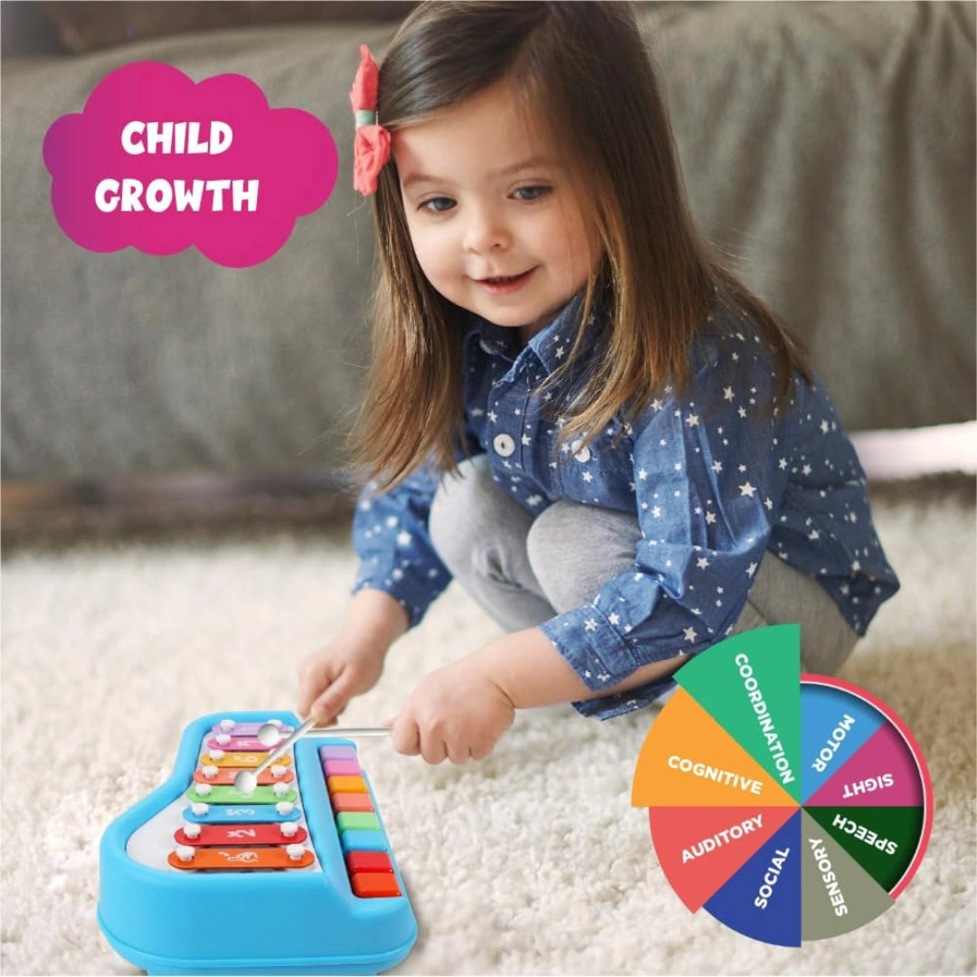 Colorful Musical Toy Piano for Kids