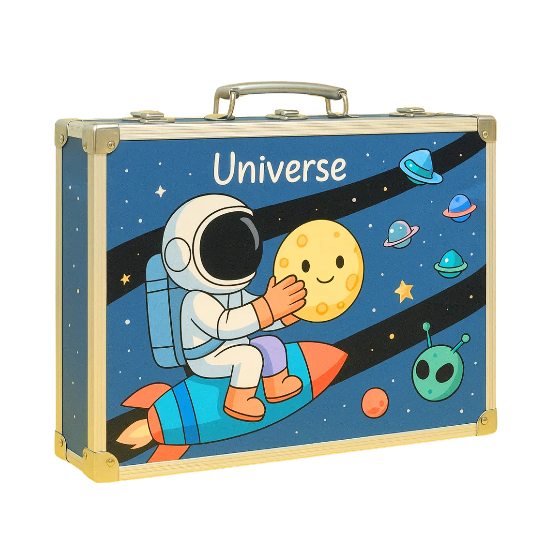 Creative Draw Art Suitcase Kids Kit