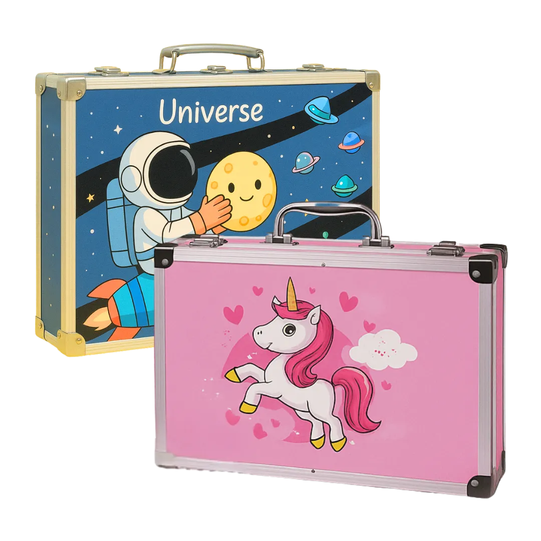 Creative Draw Art Suitcase Kids Kit