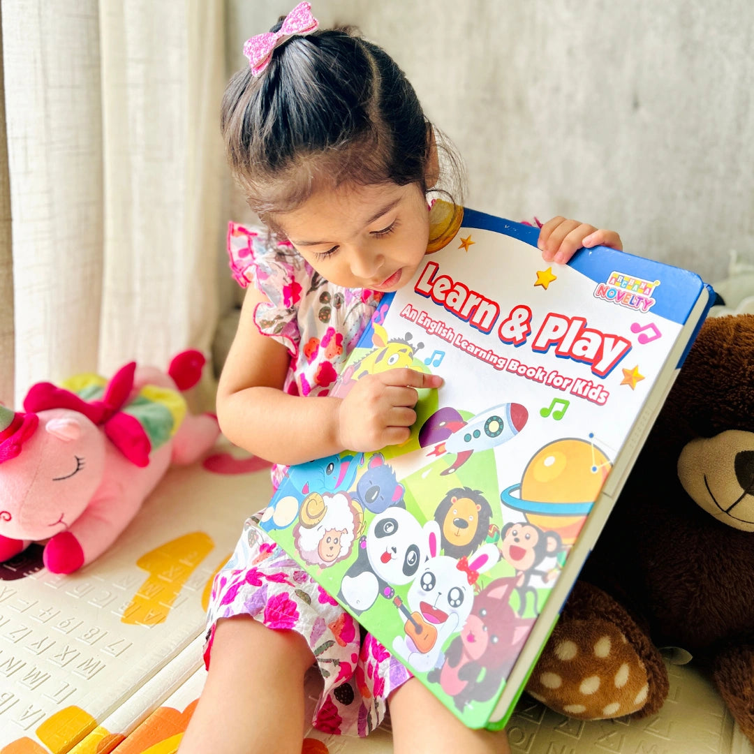 Learn & Play Interactive Sound Book for Kids (50% OFF Only For Today)