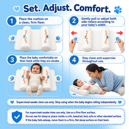 Baby head shaping pillow