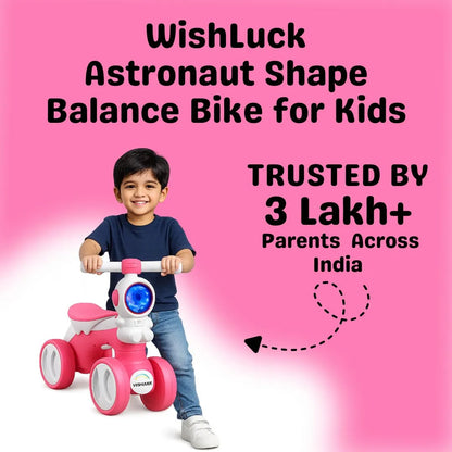 Astronaut Shape Balance Bike for Kids