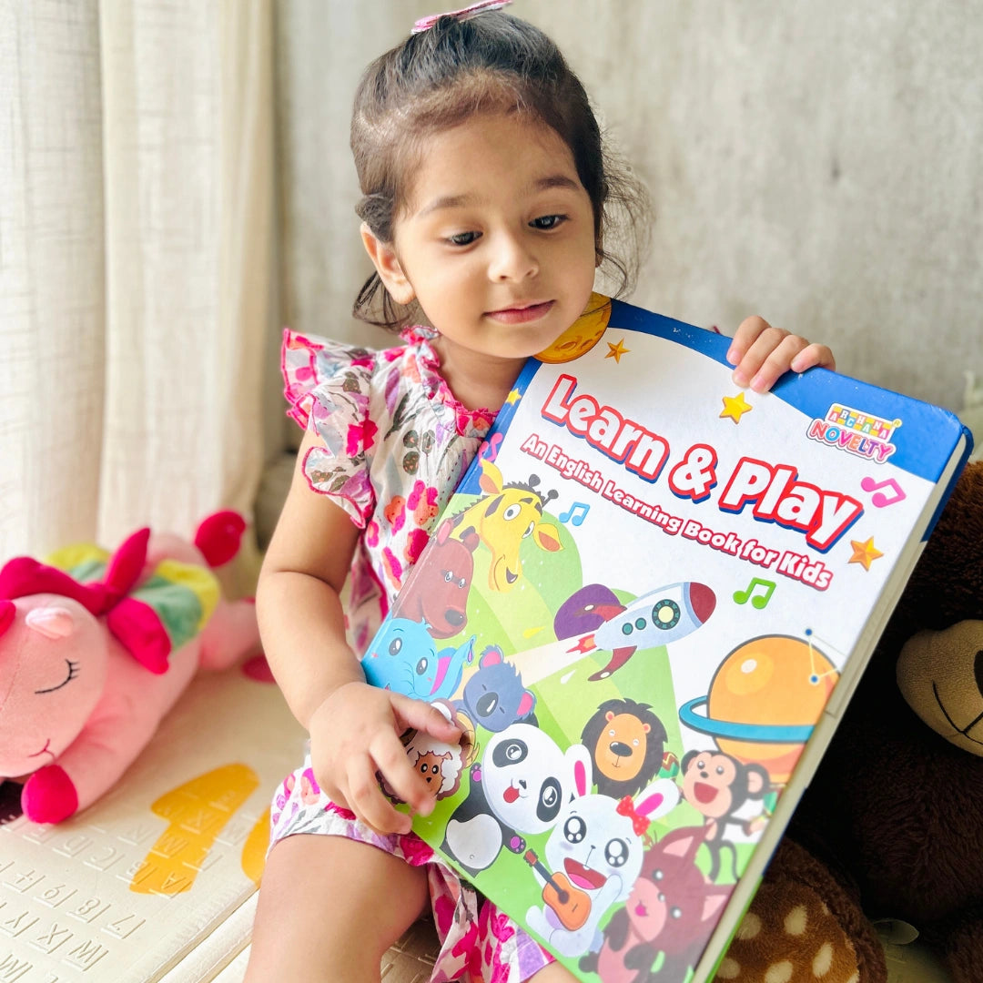 Learn & Play Interactive Sound Book for Kids (50% OFF Only For Today)