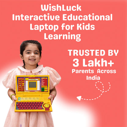 Kids Educational Laptop Toy | Learning Toys by Wishluck