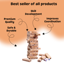 Stack Play Tumbling Tower Kids Game