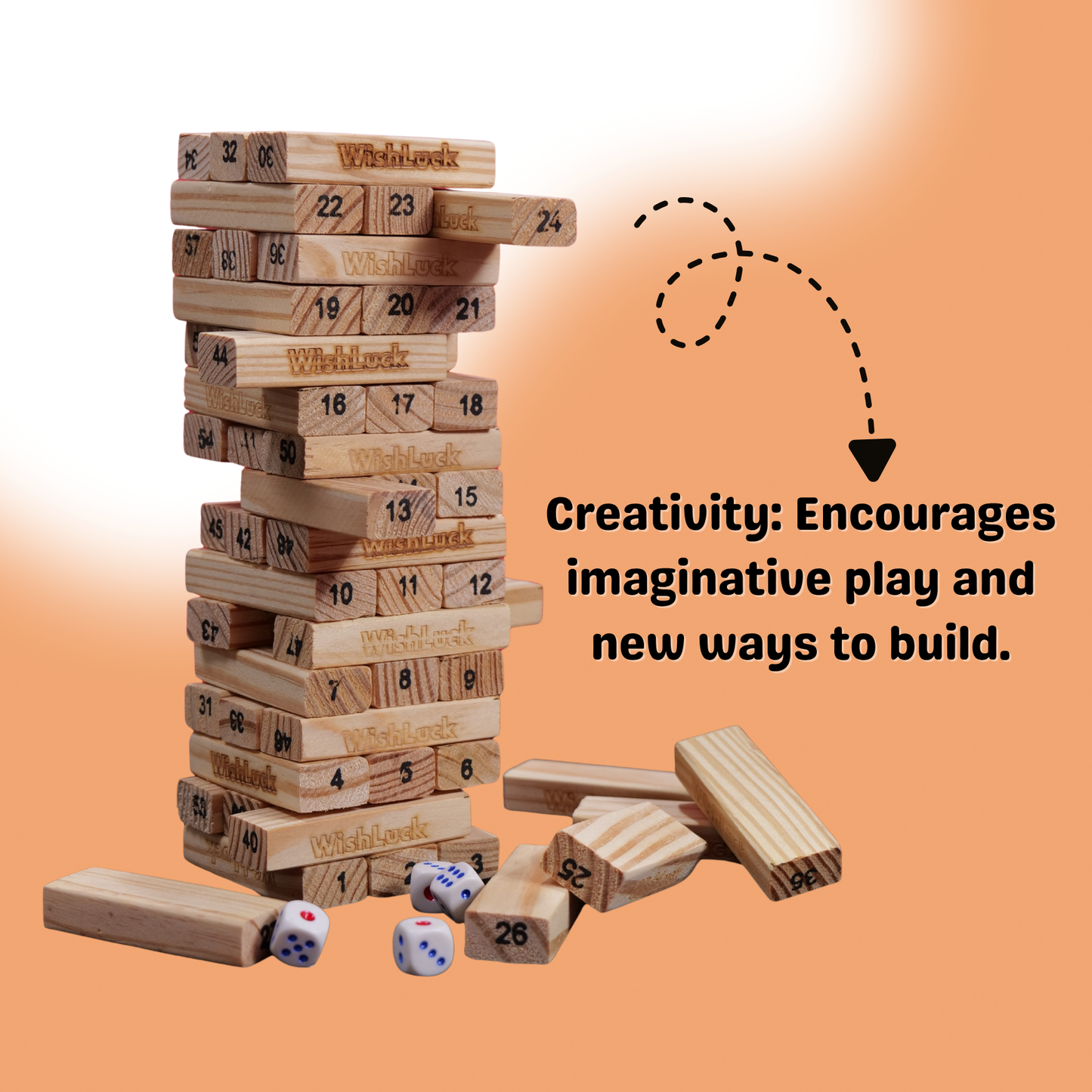 Tumbling Tower Game for Kids
