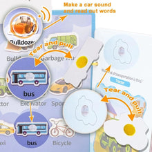 Interactive Velcro Press Sound Book