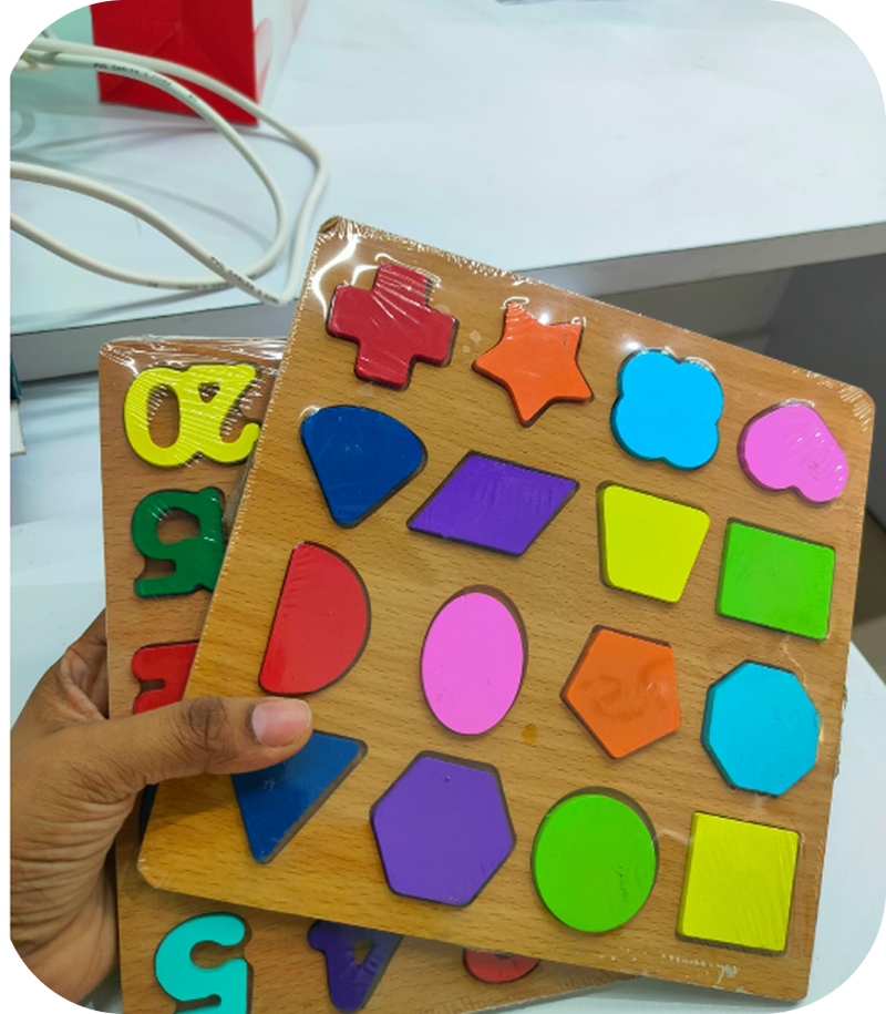 Anjali Singh  Smooth edges, non-toxic. Daughter's shape recognition is improving so fast. 