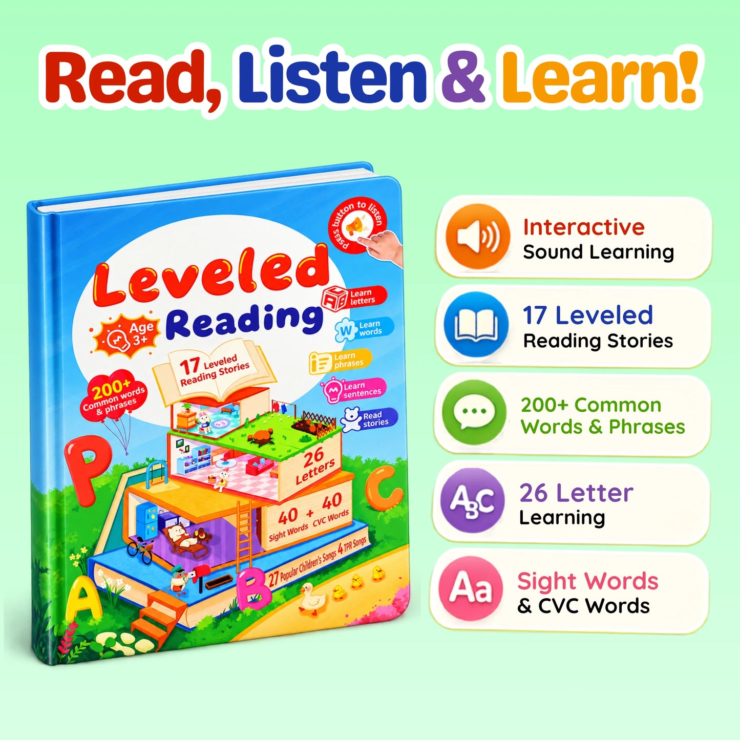 Leveled reading book