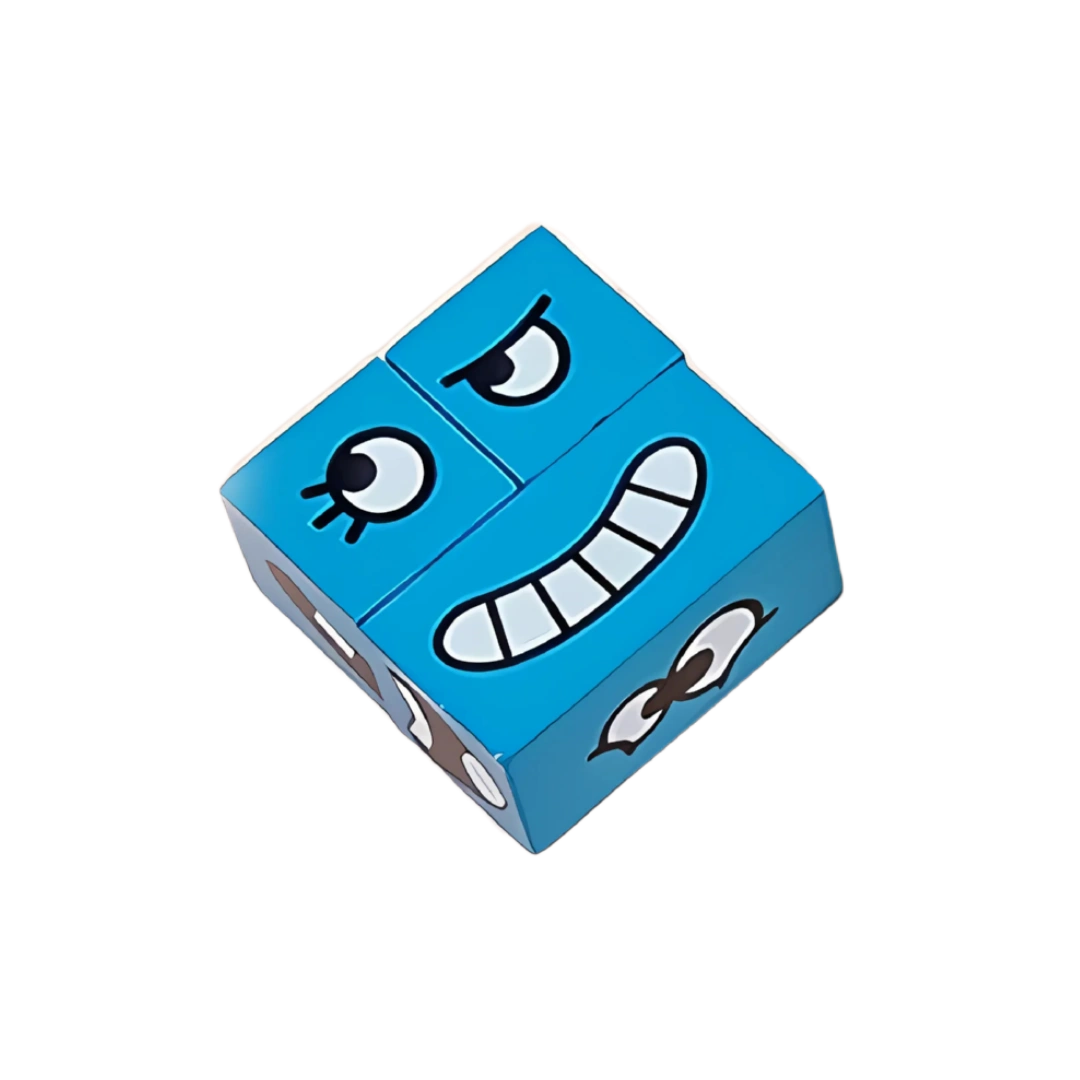 Emoji Cube Face Change Game for Kids