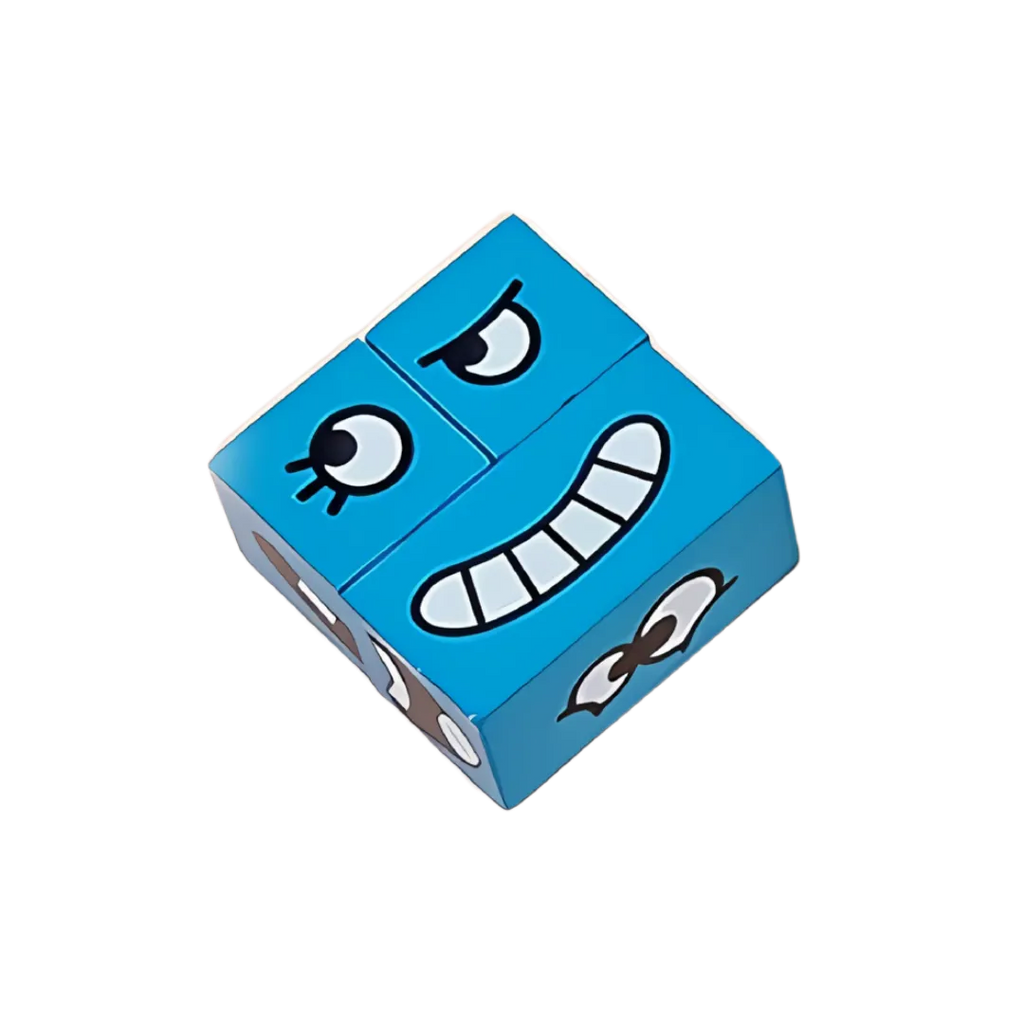 Emoji Cube Face Change Game for Kids