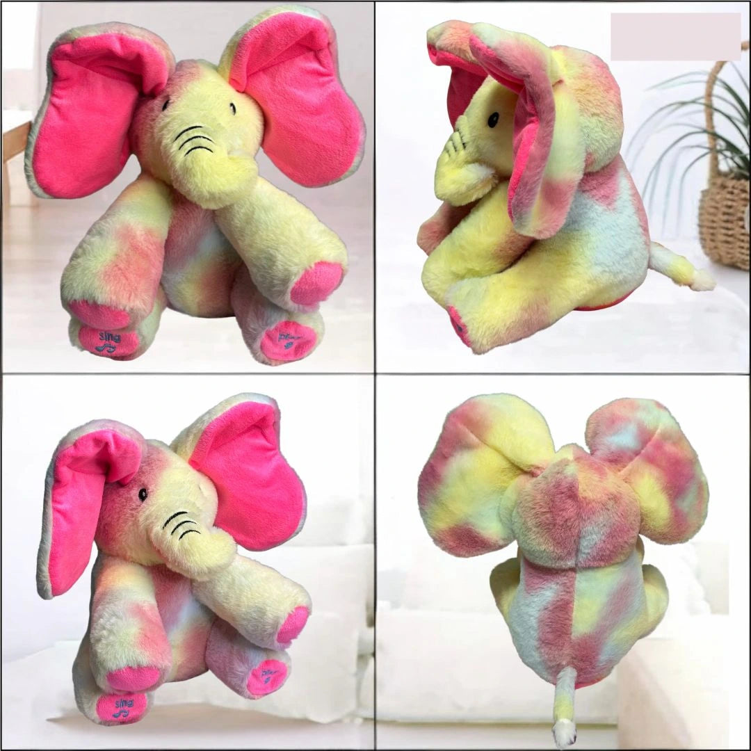 Interactive Peek-a-boo Elephant