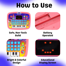 Smart Learn Tablet Kids Study Device