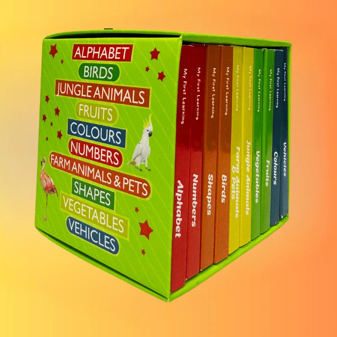LKG Class Picture Book Box Set Of 10 Board Books