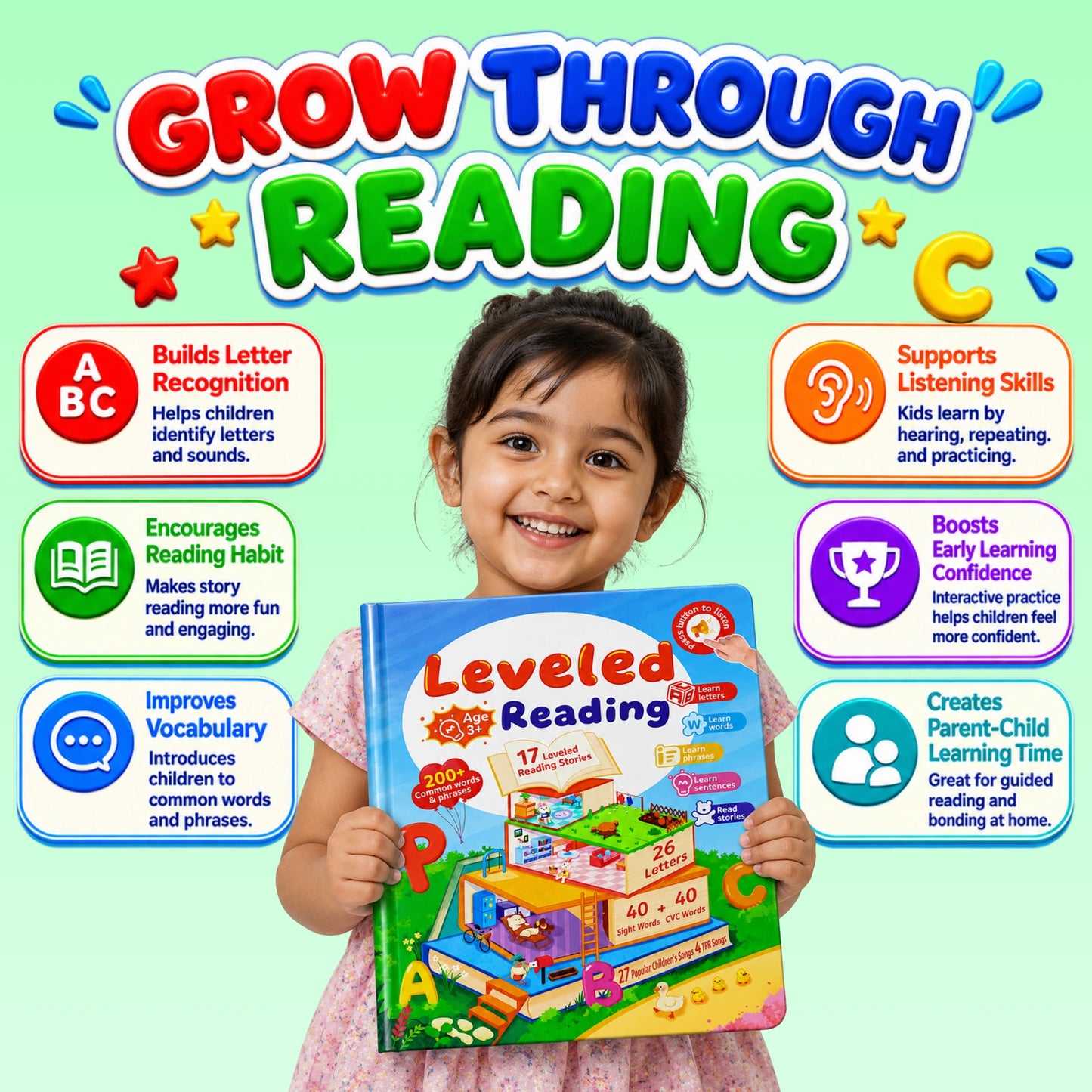 Leveled reading book