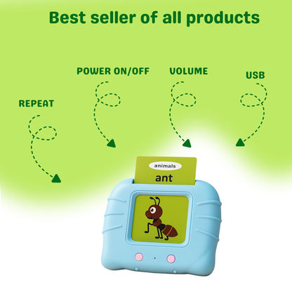 Wishluck Smart Talking Flash Learning Cards