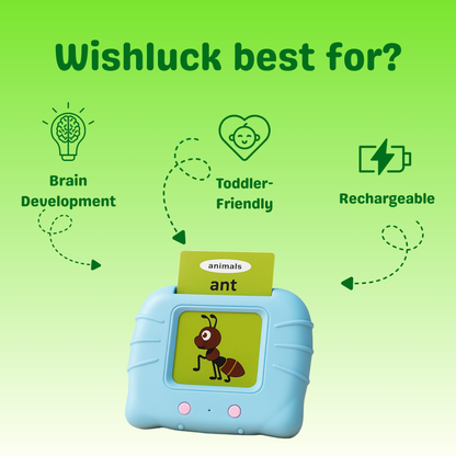 Wishluck Smart Talking Flash Learning Cards