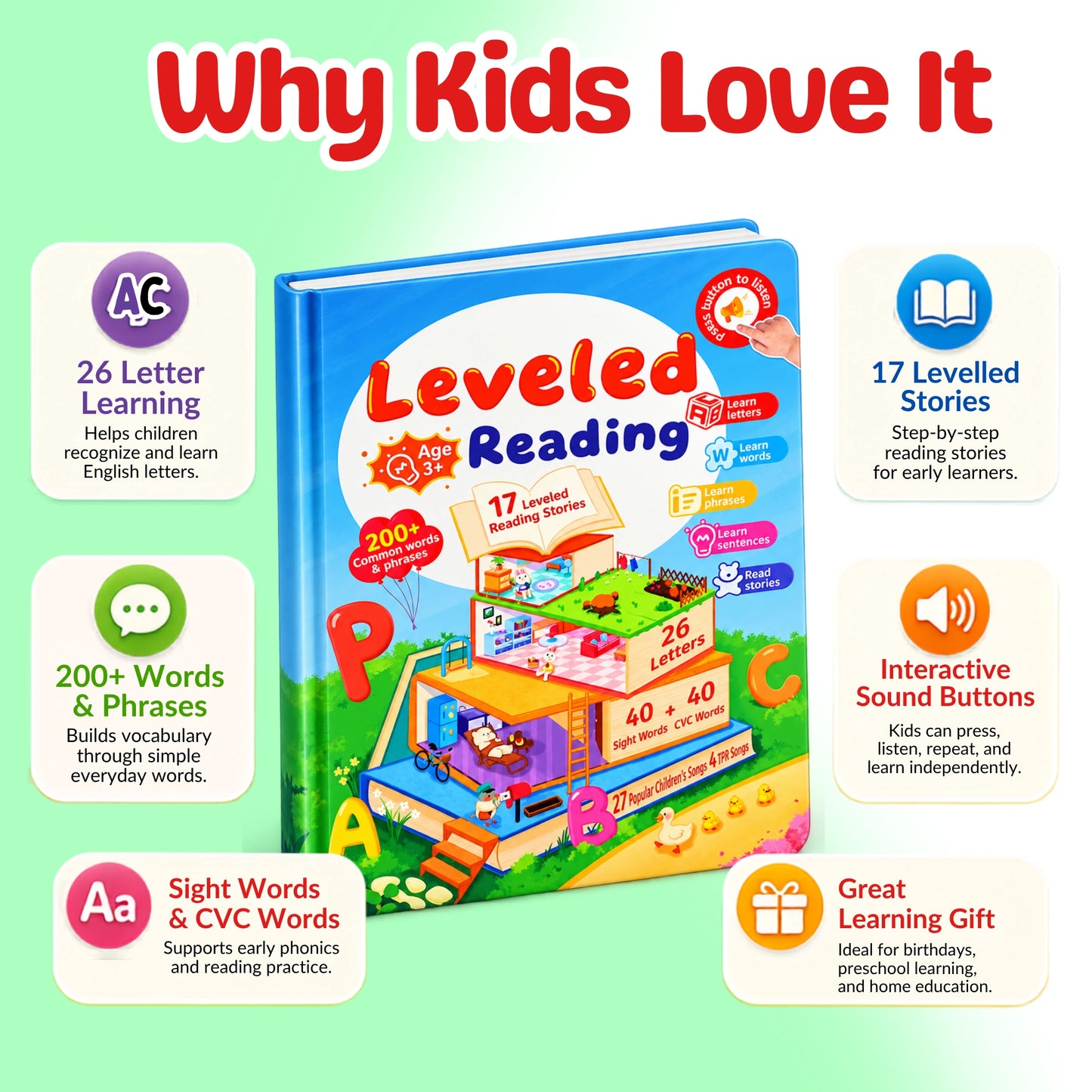 Leveled reading book