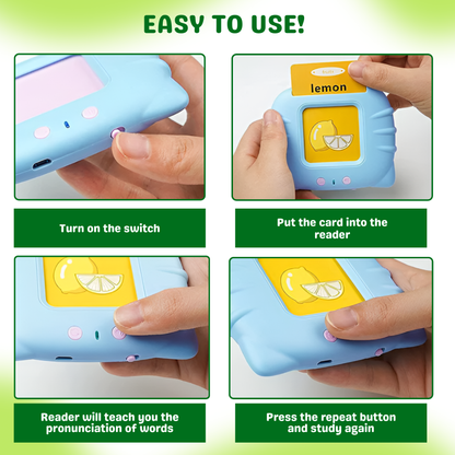 Wishluck Smart Talking Flash Learning Cards