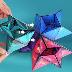 3D Magnetic Puzzle for 70+ Shapes!