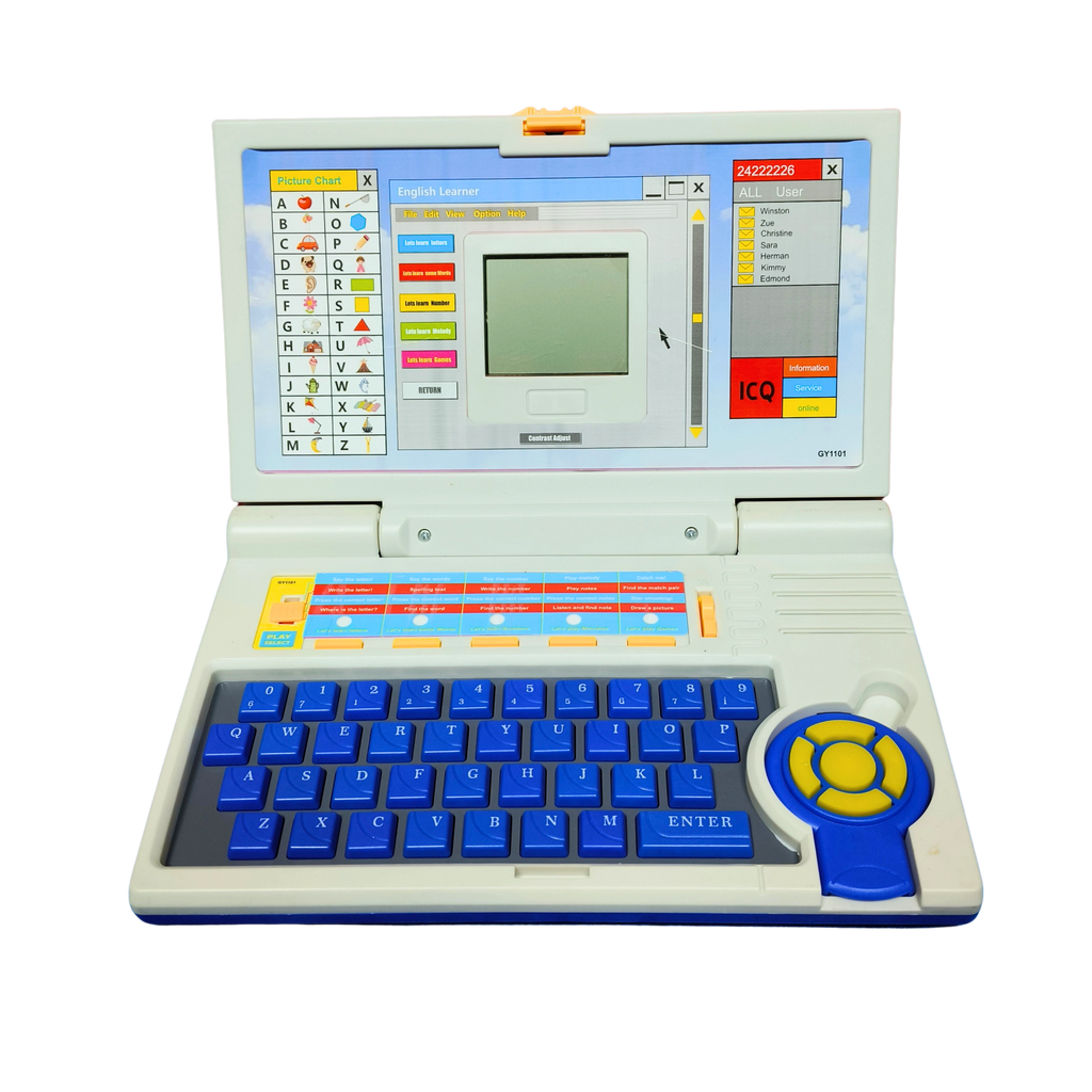 Interactive Kids Educational Laptop Toy | Learning Toys by Wishluck