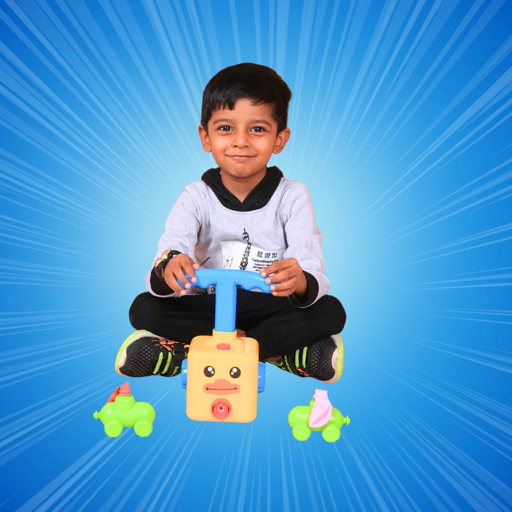 Buy Balloon Launcher & Balloon Powered Car Toy Set – Fun for