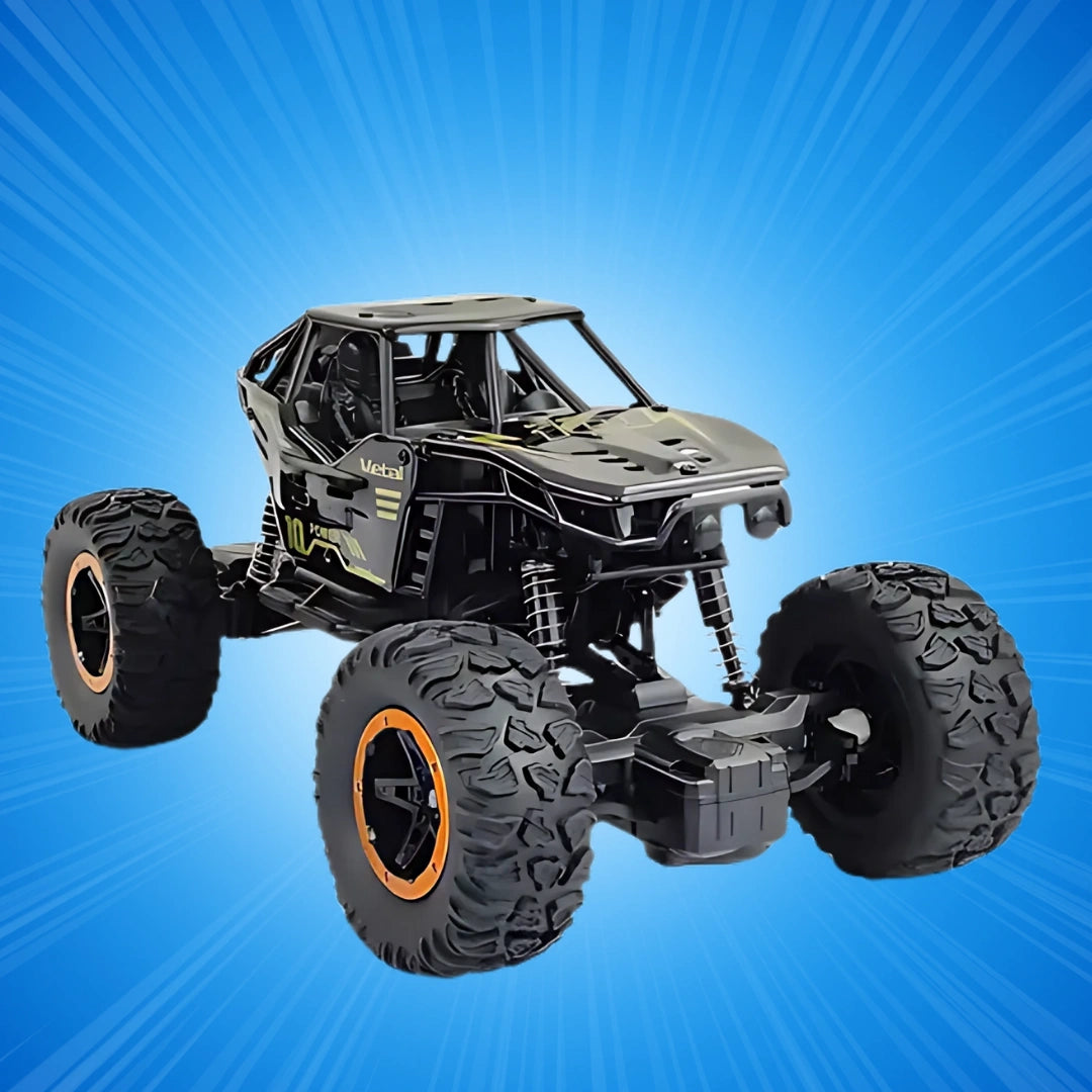 Remote Control Rock Crawler: High Speed Rechargeable 4WD Monster Racing Car