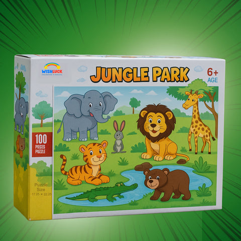 Wishluck jungle Park Puzzle Set