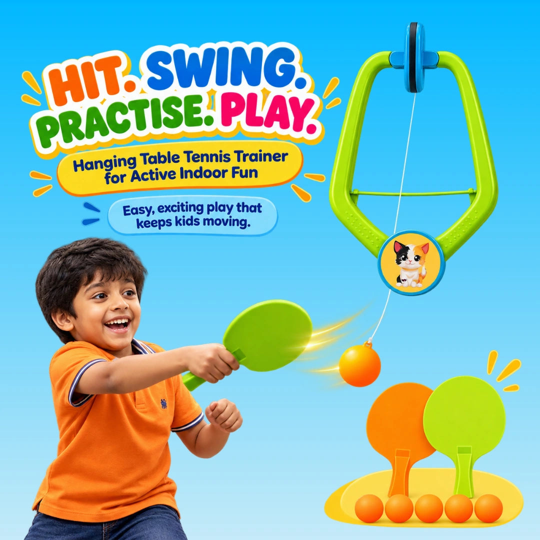 Indoor handing table tennis