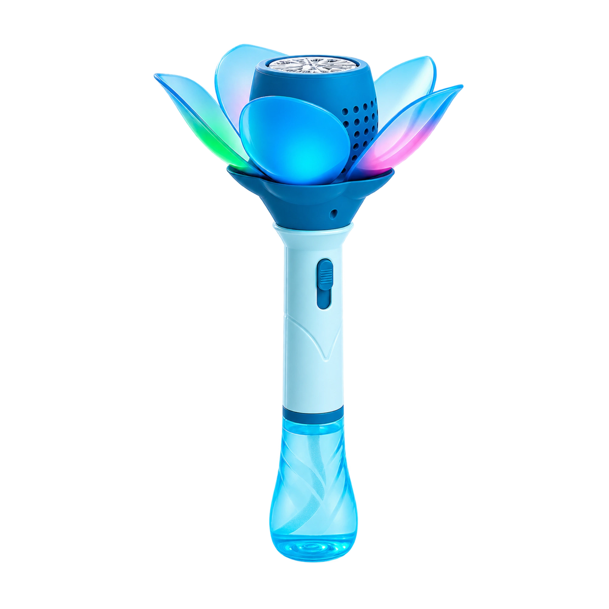 Bubble gun toy with led light