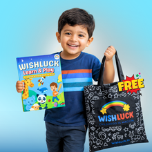 Learn & Play Interactive Sound Book(Free Wishluck's Tote Bag)